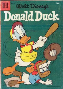 Donald Duck (Walt Disney's) #49 GD ; Dell | low grade comic September 1956 Baseb