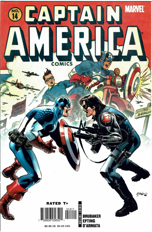 Captain America (2004) #14  Winter Soldier  NM+