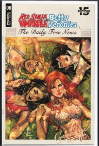 Red Sonja and Vampirella Meet Betty and Veronica #6 Cover C (2019) Vampirella