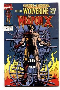 Marvel Comics Presents #72-1991-Weapon-X Wolverine-comic book