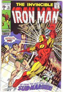 Iron Man #25 (May-70) VG/FN+ Mid-Grade Iron Man