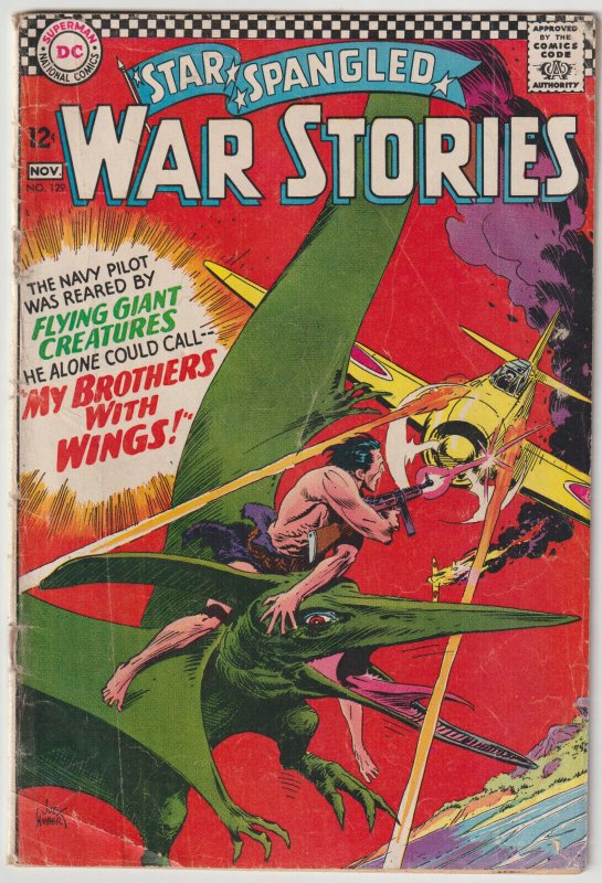 Star Spangled War Stories #129 (Oct-Nov 1966, DC), G condition (2.0)
