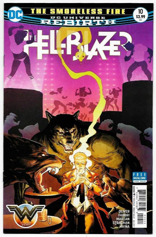 Hellblazer #10 Rebirth Main Cvr (DC, 2017) NM