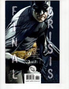 Final Crisis #6  (VF/NM) or Better AWESOME  J.G. Jones Batman Cover !!!