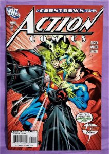 Superman ACTION COMICS #852 - 854 Countdown Brad Walker Kurk Busiek (DC, 2007)!