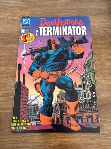 Deathstroke # 1 NM- 1st Print DC Comic Book Batman Gotham 23 J457
