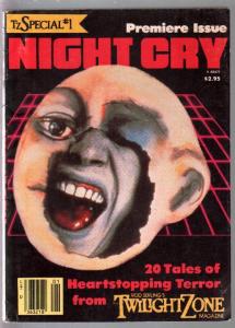 Night Cry #1 1984-1st issue-Twilight Zone-Rod Serling-pulp horror-FN/VF