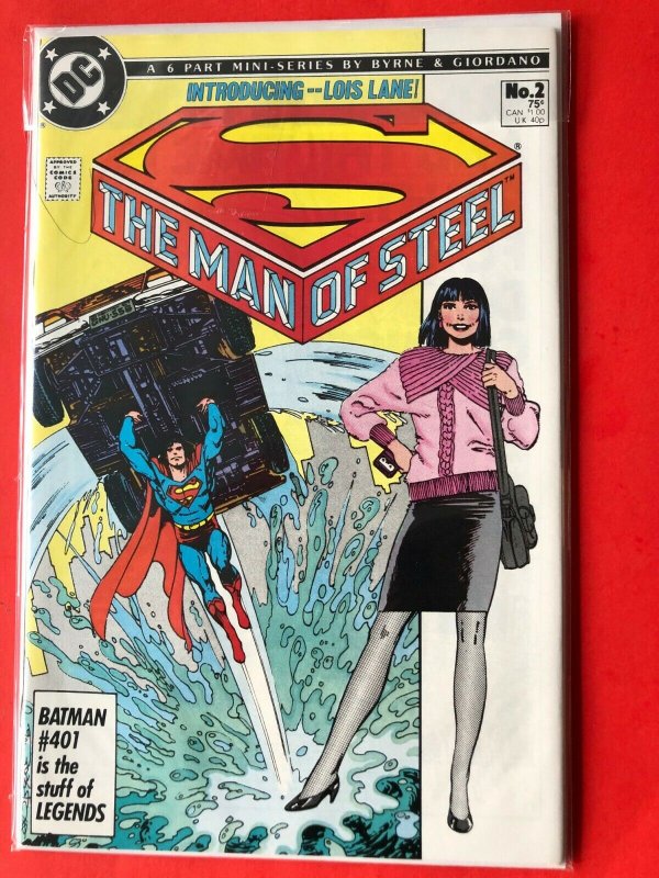 SUPERMAN THE MAN OF STEEL #2 1986 DC /  / HIGH QUALITY