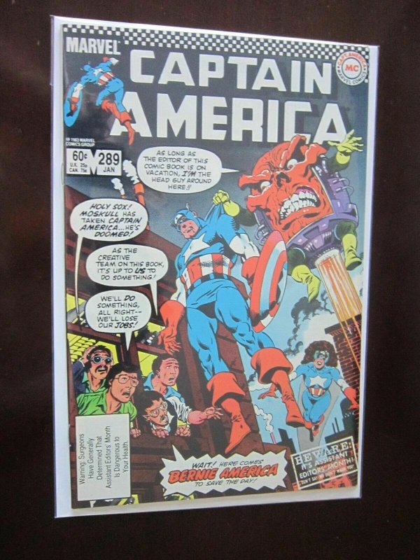Captain America (1968 1st Series) #289 - 7.5 - 1984 - DIR