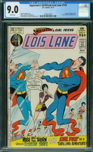 Superman's Girl Friend, Lois Lane #116 (1971) CGC 9.0 VFNM