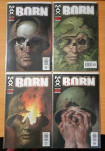 Punisher BORN 1-4 Complete Set Run! ~ NEAR MINT NM ~ 2003 Marvel Max Comics