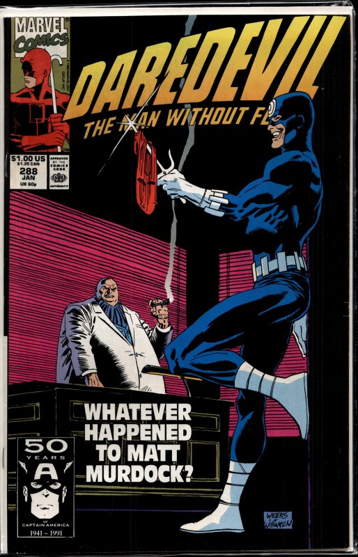 Daredevil #288 (1991) Daredevil