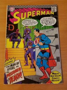 Superman #191 ~ FINE FN ~ (1966, DC Comics)