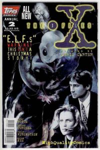 X-FILES #2 Annual, NM+, ELFs, Scully, Fox Mulder, Carter, more XF in store