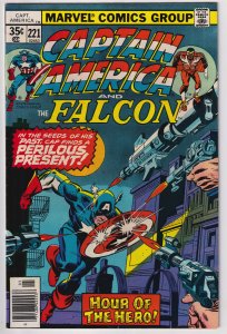 Captain America #221 (1978) Captain America and the Falcon