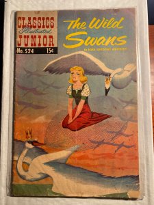 Classics Illustrated Junior #524 (1956) The Wild Swans