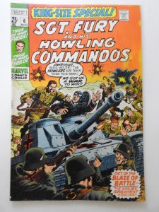 Sgt. Fury Annual #6  (1970) Blaze of Battle! Sharp VG Condition!
