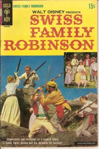 Swiss Family Robinson #1 FAIR ; Gold Key | low grade comic Walt Disney Presents