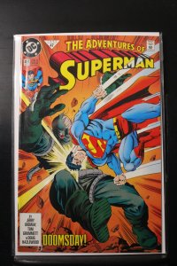 Adventures of Superman #497 2nd Printing Variant (1992)