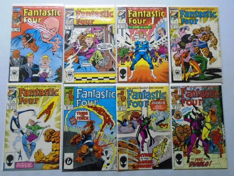 Fantastic Four Lot From:#300-349 Missing:#309,340,341- 47 Diff Avg 8.0 VF (1987)