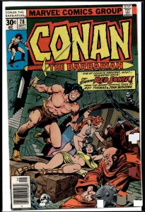 Conan the Barbarian #78 (1977) Conan