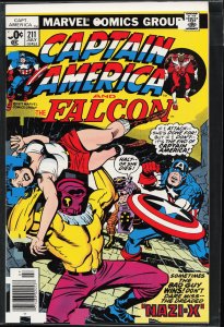 Captain America #211 (1977) Captain America and the Falcon