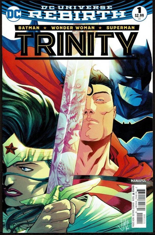 Lot of 12: Trinity 1-11, Annual 1 (Rebirth 2016, DC) All NM or Better