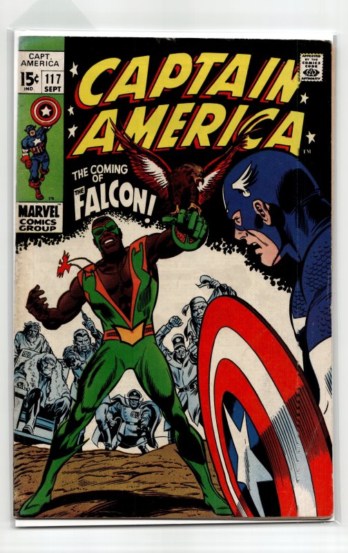 Captain America #117 (1969) Captain America [Key Issue]