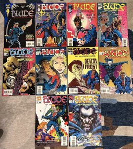 Blade: The Vampire Hunter 1-10 Complete SET Dracula VF/NM Marvel 1994-1995 MCU