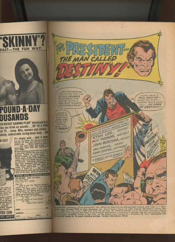 (1968) The Sub-Mariner #7: SILVER AGE! KEY ISSUE! COMBINED SHIPPING! (3.5/4.0)