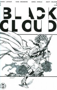 BLACK CLOUD #2 CVR C SPAWN MONTH B&W VAR (MR) Image Comics Comic Book