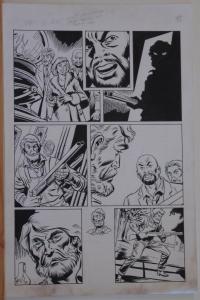 DON HECK / ROBERT LEWIS original art, CTHULHU #3 pg 8, 11x17,1992, H P Lovecraft