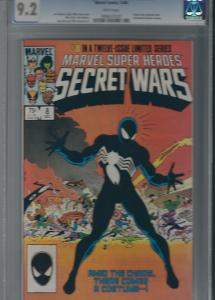 MARVEL SUPER HEROES SECRET WARS#8 CGC 9.2