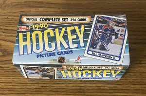 1990 Topps Hockey Set (396) Wayne Gretzky MINT