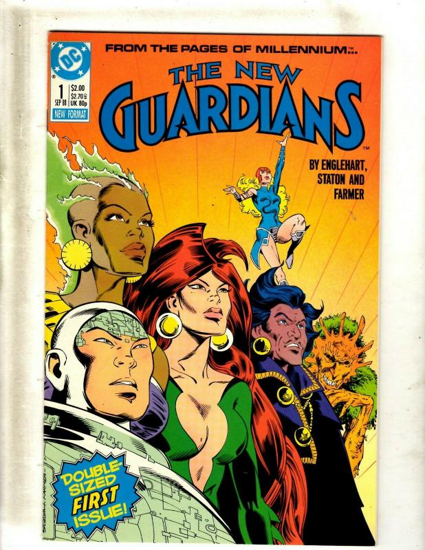 Lot of 11 The New Guardians DC Comic Books #1 2 4 5 6 7 8 9 10 11 12 J344