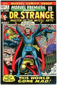 MARVEL PREMIERE #3, VF/NM, Dr Strange, Doctor, Barry Smith, 1972, Great Gloss