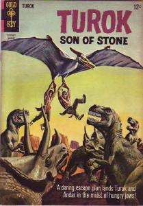 Turok Son of Stone #49 (Jan-66) FN/VF- Mid-High-Grade Turok, Andar