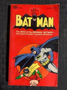 1966 BEST OF THE ORIGINAL BATMAN 1st Signet Paperback VG- 3.5