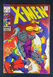 X-Men (1963) #53 FN- (5.5) Barry Smith