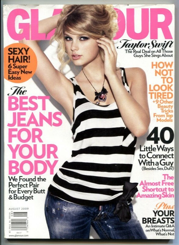 Glamour Magazine August 2009- TAYLOR SWIFT -