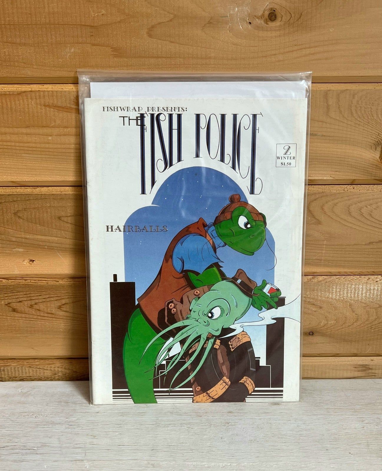 Fishwrap Comics The Fish Police #2 Vintage 1982 | Comic Books - Copper ...
