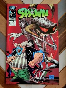 Spawn #14 (Image Comics, 1993) McFarlane cover feat The Clown, unread copy NM-
