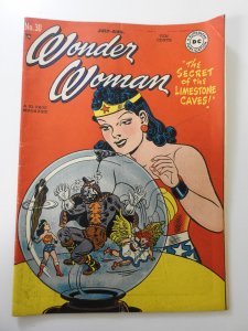 Wonder Woman #30 (1948) VG Condition centerfold detached bottom staple