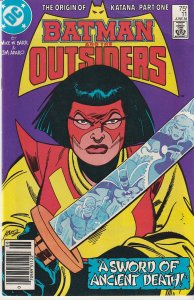 Batman and The Outsiders(vol.1)# 10,11,12,13,23 The Origins of KATANNA, Halo