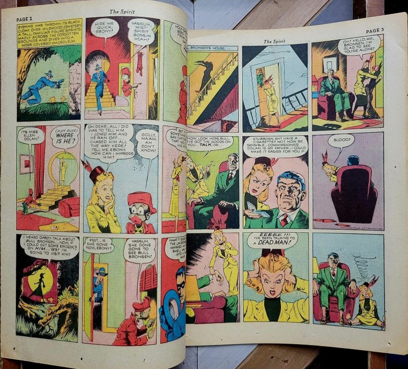 Will Eisner THE SPIRIT Philadelphia Record Nov 3, 1940 Comic Book Complete Rare