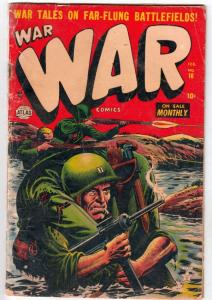 War Comics #16 (Feb-53) GD Affordable-Grade 