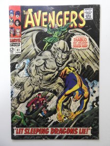 The Avengers #41 (1967) VG Condition! Staining back cover