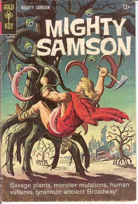 MIGHTY SAMSON 11 VG-F   August 1967 COMICS BOOK