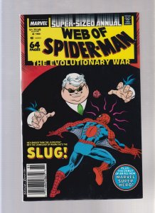Web Of Spider Man Annual #4 - 1st App Of Poison! (6.0) 1988