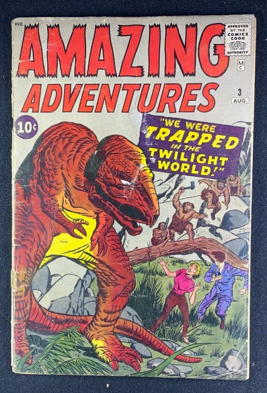 Amazing Adventures (1961) #3 GD+ (2.5) Jack Kirby Cover and Art